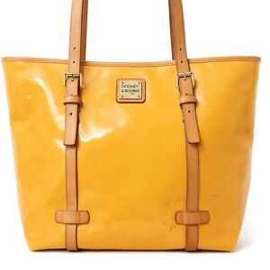 Dooney & Bourke Mustard Yellow Tote